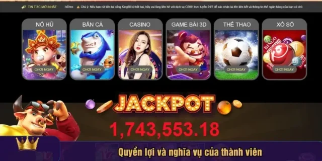 Quyền lợi và nghĩa vụ của người chơi King88